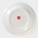 Porcelain dessert plate "Aurora", D = 20.5 cm, white color