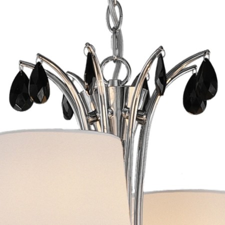 Suspended chandelier Mantra andrea, E14, 12x20W, 635 mm, chromium color-3