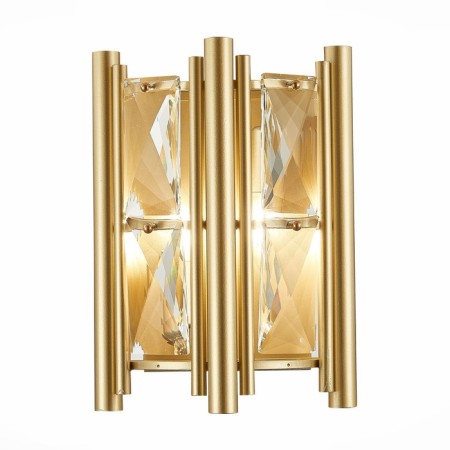 Sconces st. SL1623.201.01. Corsia. 2x40 watts, E14, 23x29 cm, Shampan-2