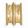 Sconces st. SL1623.201.01. Corsia. 2x40 watts, E14, 23x29 cm, Shampan