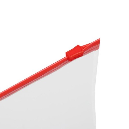The convert folder on the A4 ZIP-Molniya, 150 μm, Calligrata, transparent, red lightning-1