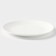 Porcelain plate lunch with a thickened edge Wilmax Olivia Pro, D = 25.5 cm, white color