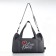 Female sports bag, textura, small size, gray color