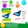 Educational cards according to the method of Glena Doman "insects", 12 cards, A6, 2+
