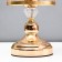 Board lamp "Noir" 1x40W E27 220V gold 13x13x33.5 cm Risalux