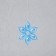 Wind music metal, plastic "Flower in a circle" 4 tubes 35 cm,