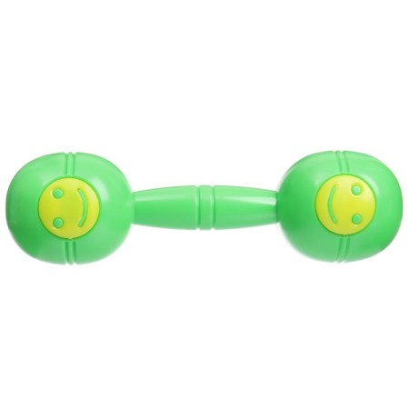 The rattle "Joy", the color is blue/green, I-5