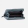 Women's wallet with lightning, blue color