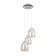 Suspended lamp Freya Fr5375PL-03CH1 ASTERY, 370x370x900 mm, E27, 3x60W, color chromium