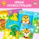 Stickers circles "Babies and Mom", 16 p.