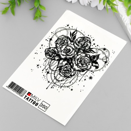 Tattoo "Rose" 10x15 cm-1