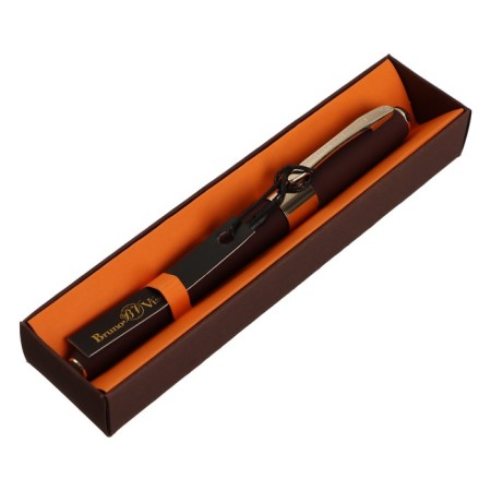 Ballic handle, 0.5 mm, Bruno visconti monaco, blue rod, brown body, in case-4