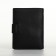 Male purse on magnet 3 in 1, department for auto documents, passports, black color