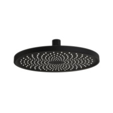 Душевая лейка IDDIS Optima Home, верхняя круглая, чёрная матовая