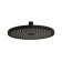 Shower watering can Iddis Optima Home, upper round, black matte