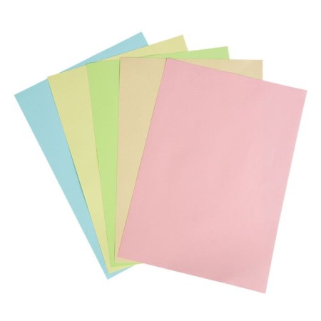 Color paper A3, 100 sheets of calligrata pastel, 5 colors, 80 g/m²-2