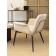Hilde lounge, 600 × 800 × 730 mm, Builder, gray-beige color