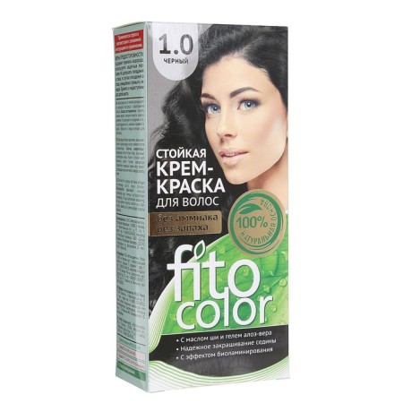Persistent Hair Cream Fitocolor, Black Tone, 115 ml-3