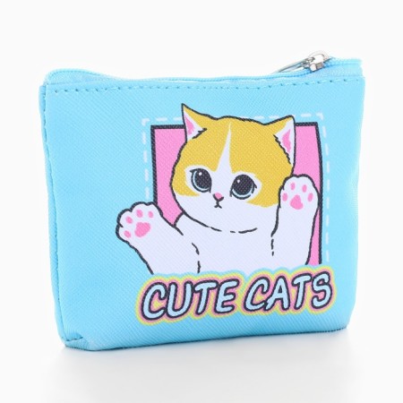 Kitty wallet "cats" mix, 11*0.5*8.5 cm-8
