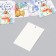 Cardboard "Snowflake" set 10 pcs (5 types) 4x6 cm
