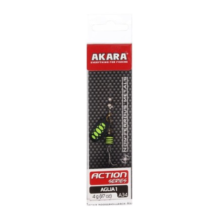 Spinning spinning Akara Action Series Aglia 1, 4 g, color A34-1