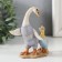Polystone souvenir "Goose with gosos in swimming costumes" 11x6x11.5 cm