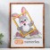 Photo frame plastic 30x40 cm dark nut (582)