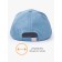 Children's cap, size 50-52 cm, blue color