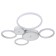 LED lamp 72W 6700lm 3000K-6000K, size 66x64x6 cm