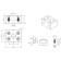 Clement ceramic screw kV 4 mm² 2 pairs of contacts with a fastener (100 pcs./Union) rexant