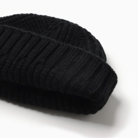 Women's hat minku, black color, rr 56-58-5