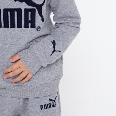 Kidsa (sweatshirt, trousers), color gray mix, height 98 cm (3 years)-9