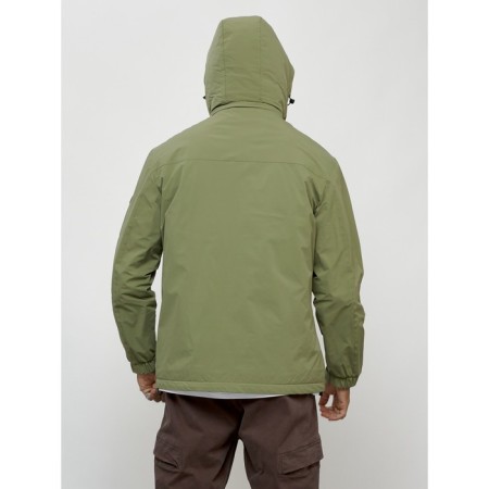 Male spring jacket, size 50, green color-12