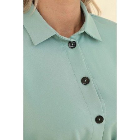Women's dress, size 48, mint color-3