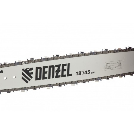 Chain Denzel DGS-5218, 3.5 hp, tire 450 mm, step 0.325 ", 72 links, groove 1.3 mm, gasoline-3