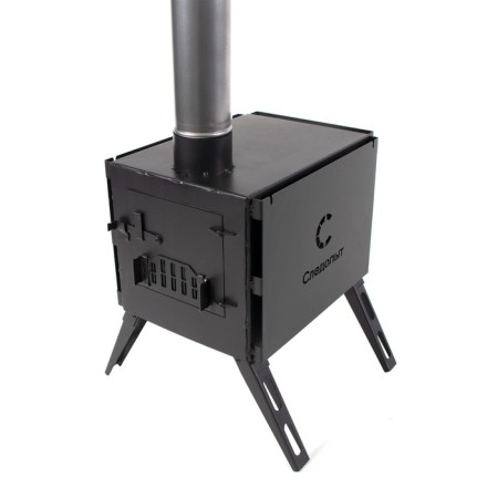 Fireplane "Ranger" Light Light, 1 mm steel with screens and corner pipes-3