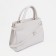 Bag Female Tout with zipper, white color