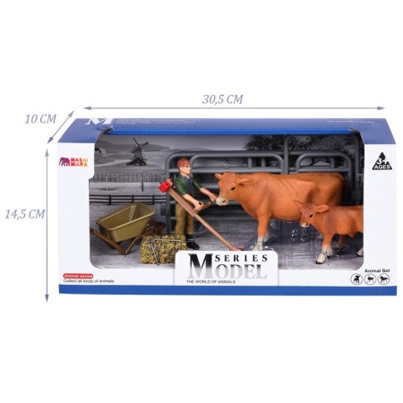 Set of figures "on the farm", 7 items-7