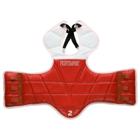 Vest (tread) for thakvondo, bilateral, red and blue, size 2-3