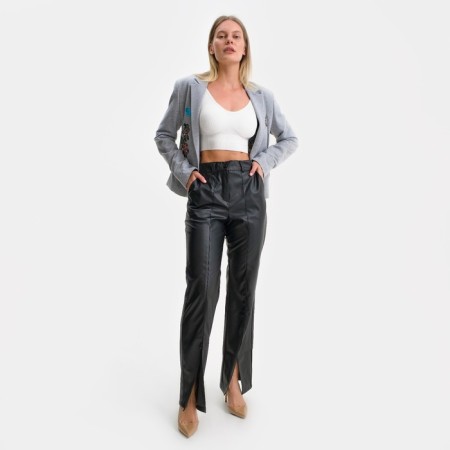 Women's jacket Emporio Armani, Gray Melange, Rr. 42-8