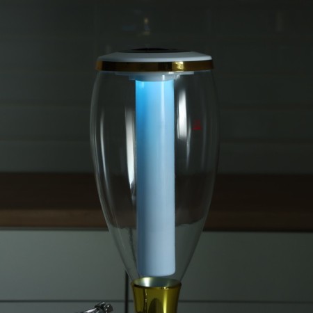 Beer Gold Tower, backlighting, 3 l, gold color-11