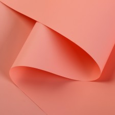 The film is pearl, bilateral, peach, 0.5 x 10 m