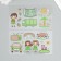 Plastic sticker "Child" mix set 6 sheets and blade1,5x16.5 cm