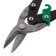 Metal scissors Gross Piranha, 250 mm, straight and right cut, CRMO