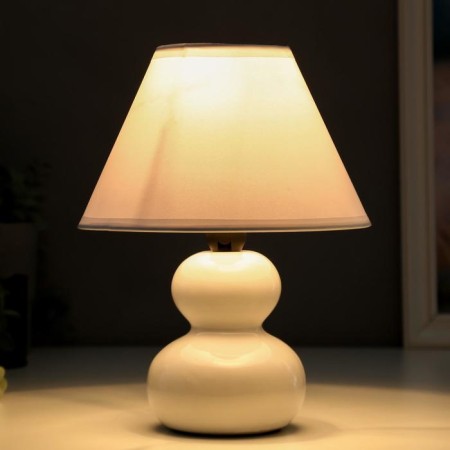 Table lamp 16401/1wt E14 40W white 17x17x24 cm-2