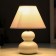 Table lamp 16401/1wt E14 40W white 17x17x24 cm