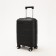 Small suitcase 20 ", lightning department, code castle, 4 wheels, black color