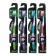 Split toothbrush, three -component handle, multidirectional and multilevel bristles, color of mix