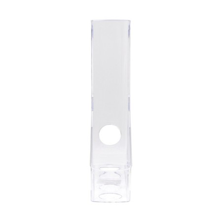 Vertical paper tray, "leader", transparent-5