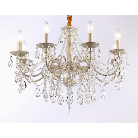 Crystal chandelier Ambrella Light, Classic, TR4945, 8HE14, white color, gold-3
